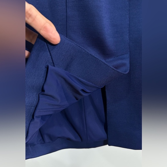 NWT Burberry London Lapis Blue Form Fitting Bandage Dress 6 - Picture 14 of 16